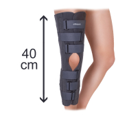 Attelle d'Immobilisation du Genou - 3 Volets - Genucare Immobiliser - 40 CM - ORTHOCARE