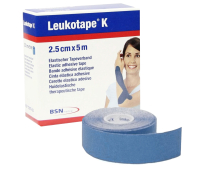 Bande Taping - Leukotape K - Bleu - 5m x 2,5cm