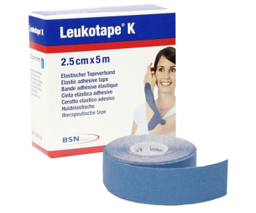 Bande Taping - Leukotape K - Bleu - 5m x 2,5cm