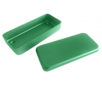 Boîte Aluminium - 17 x 7 x 3 cm - Verte - HOLTEX