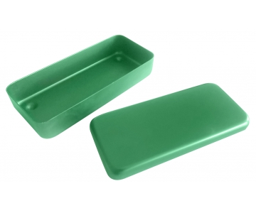 Boîte Aluminium - 17 x 7 x 3 cm - Verte - HOLTEX