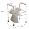 Cadre de Toilettes - Adeo C407A - INVACARE