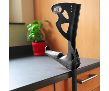 Cannes anglaises Opti Confort Premium - Noir - la Paire