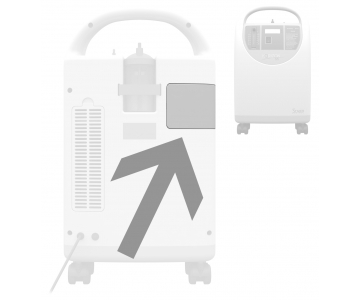 Capot de Filtre - Compresseur Horizon S5 - SCALEO MEDICAL