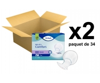 TENA Comfort Proskin - Protections Anatomiques - Maxi - x34 - Carton de 2 paquets