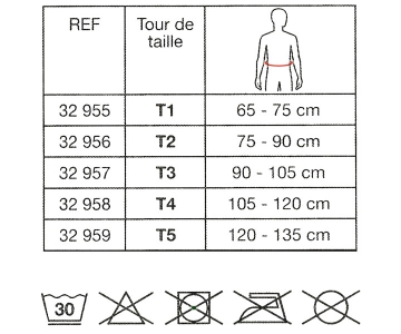 Ceinture Lombaire - Hauteur 21 cm - DORSAMIX  - VELPEAU L&R