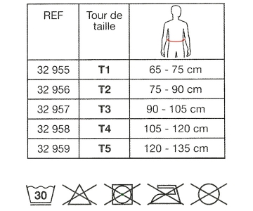 Ceinture Lombaire - Hauteur 26 cm - Dorsamix Classic  - VELPEAU L&R
