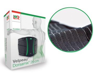 Ceinture Lombaire - Hauteur 26 cm - Dorsamix Classic  - VELPEAU L&R