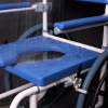 Chaise de douche WC Aston - Grandes roues