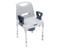 Chaise Douche/Toilettes - Aq-Tica Confort - Dark gris - HERDEGEN
