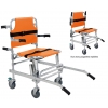 Chaise portoir Transfert pliable - 4 roues - Orange - HOLTEX+