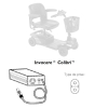 Chargeur pour scooter électrique Colibri 2A - INVACARE