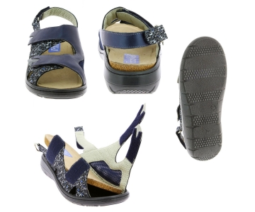 Chaussures CHUT - Femme - Gina Navy - PODOWELL