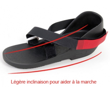 Chaussure pour Plâtre - Shoecast - Gauche - VELPEAU L&R