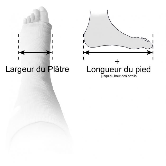 Chaussure pour Plâtre - DJO - Chaussure Orthopédique - Univers Santé