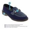 Chaussures CHUT - Femme - Magenta bleu Marine - PODOWELL