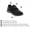 Chaussures CHUT - Homme - Patrick - Noir - PODOWELL