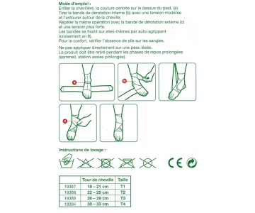 Bande Strapping - Poignet - Blanche - DJO - Divers Orthopédie - Univers  Santé