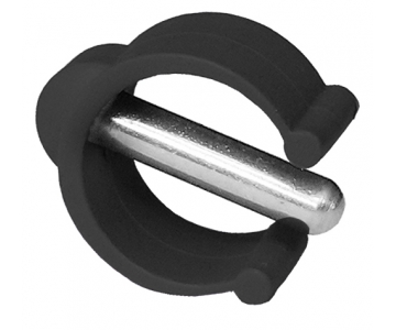 Clip - pour canne 22 mm - Anthracite - HERDEGEN
