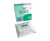 Compresse de Gaze - Stérile - 7,5x7,5cm - 10 sachets de 2 - EUROMEDIS