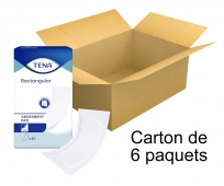 TENA Couches Droites Traversables - Maxi - x30 - Carton de 6 paquets