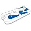 Coussin de Positionnement - Universel - Microbilles - Standard - SYSTAM