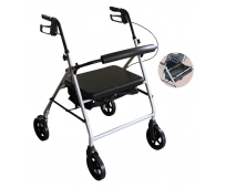 Rollator 4 Roues - Pliant et Léger - AluStyl'Max XXL - HERDEGEN