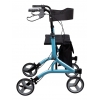 Rollator 4 Roues - Pliant et Leger - UltraLight Bleu ciel - DRIVE