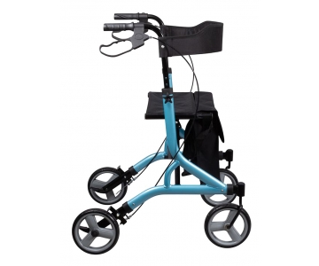 Rollator 4 Roues - Pliant et Leger - UltraLight Bleu ciel - DRIVE