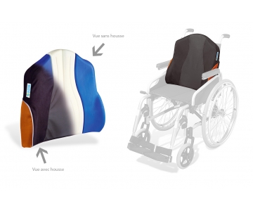 Dosseret Viscoélastique multiportance P951D - pour Fauteuil Roulant - SYSTAM