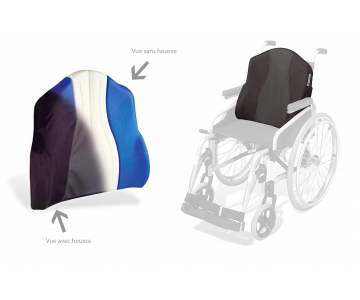 Dosseret Haute Résilience P952D - pour Fauteuil Roulant Taille Standard - SYSTAM