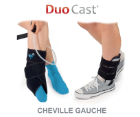 Attelle de Cheville - Cryothérapie - Duocast - Gauche - IGLOO