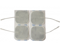 Electrodes Stimex - Hypoallergéniques - 50x50mm - Sachet de 4 - SCHWA-MEDICO