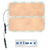 Electrodes Stimex Rectangulaire - 50x90mm x4 - SCHWA-MEDICO