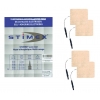 Electrodes Stimex Rectangulaire - 8x13cm x4 - SCHWA-MEDICO