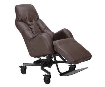 Fauteuil à Pousser Electrique - Liberty e II - Eco PVC Cacao - INNOV