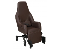 Fauteuil à Pousser Electrique - Mistral e - PVC Cacao - INNOV'SA