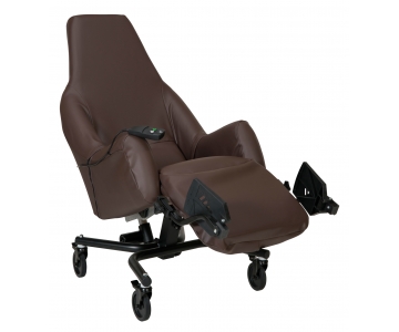 Fauteuil à Pousser Electrique - Mistral e - PVC Cacao - INNOV