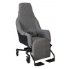 Fauteuil à Pousser Electrique - Mistral e - Tissu Gris chiné - Taille 16 - INNOV