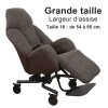 Fauteuil à Pousser Electrique - Liberty e II - Marron Chiné - Taille 16 - INNOV