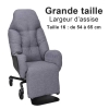 Fauteuil à Pousser Electrique - Liberty e II - Eco Gris Chiné - Taille 16 - INNOV