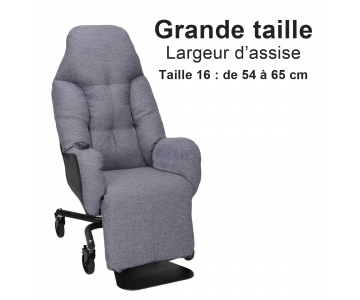 Fauteuil à Pousser Electrique - Liberty e II - Eco Gris Chiné - Taille 16 - INNOV