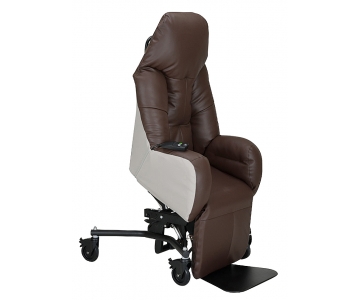 Fauteuil à Pousser Electrique - Starlev e II - PVC Cacao - INNOV