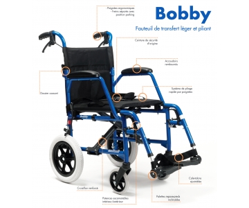 Fauteuil de Transfert - Bobby - VERMEIREN