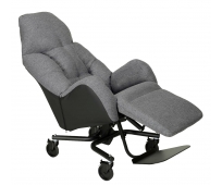 Fauteuil à pousser Manuel - Liberty II - Gris chiné - INNOV'SA