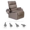 Fauteuil Releveur - 1 moteur - Cocoon Génération 1 - Grège - INNOV