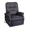 Fauteuil Releveur électrique - 1 moteur - Success - Microfibres Titane - HERDEGEN