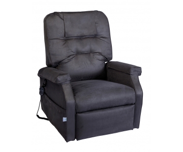 Fauteuil Releveur électrique - 1 moteur - Success - Microfibres Titane - HERDEGEN