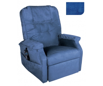 Fauteuil Releveur électrique - 1 moteur - Success - Microfibres Océan - HERDEGEN