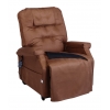 Fauteuil Releveur électrique - 1 moteur - Classic - Microfibre Café - HERDEGEN